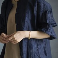 STELLA CIFFON/レジンパールデザインチェーンブレスレット